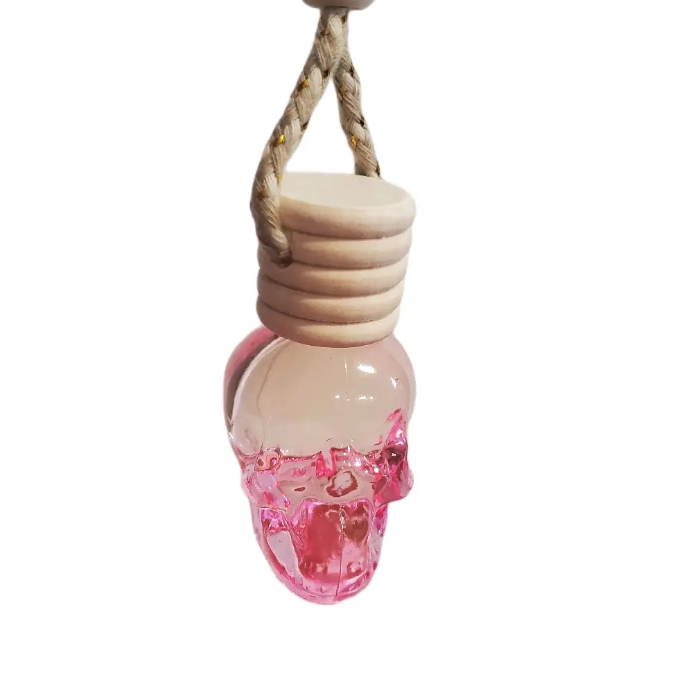 Beautiful Pink Skull Design Air Freshener - Unique Aromatic Citrusy Scent Air Diffuser for Home Decor & Aromatherapy Promotes Relaxation and Well-being Aromatic Fruity Fragrance highly scented made to last