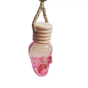 Beautiful Pink Skull Design Air Freshener - Unique Aromatic Citrusy Scent Air Diffuser for Home Decor & Aromatherapy Promotes Relaxation and Well-being Aromatic Fruity Fragrance highly scented made to last