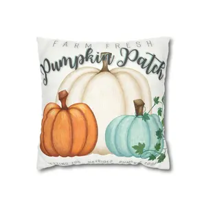 Farm Fresh Pumpkin Patch | Square Pillow Case