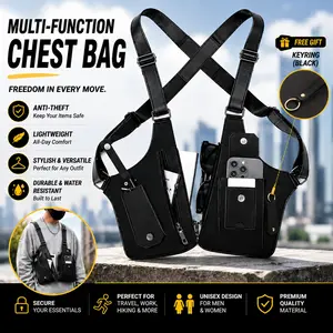 Men’s Vintage Chest Bag – Lightweight Crossbody Sling for Travel & Everyday Carry