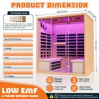 63.2"x47.2"x75.2" For 4 Person