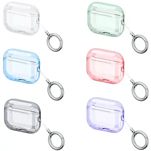 For airpods pro3 Case TPU Soft cover Compatible with for airpods pro3 Shockproof Shell Case Protective Sleeve