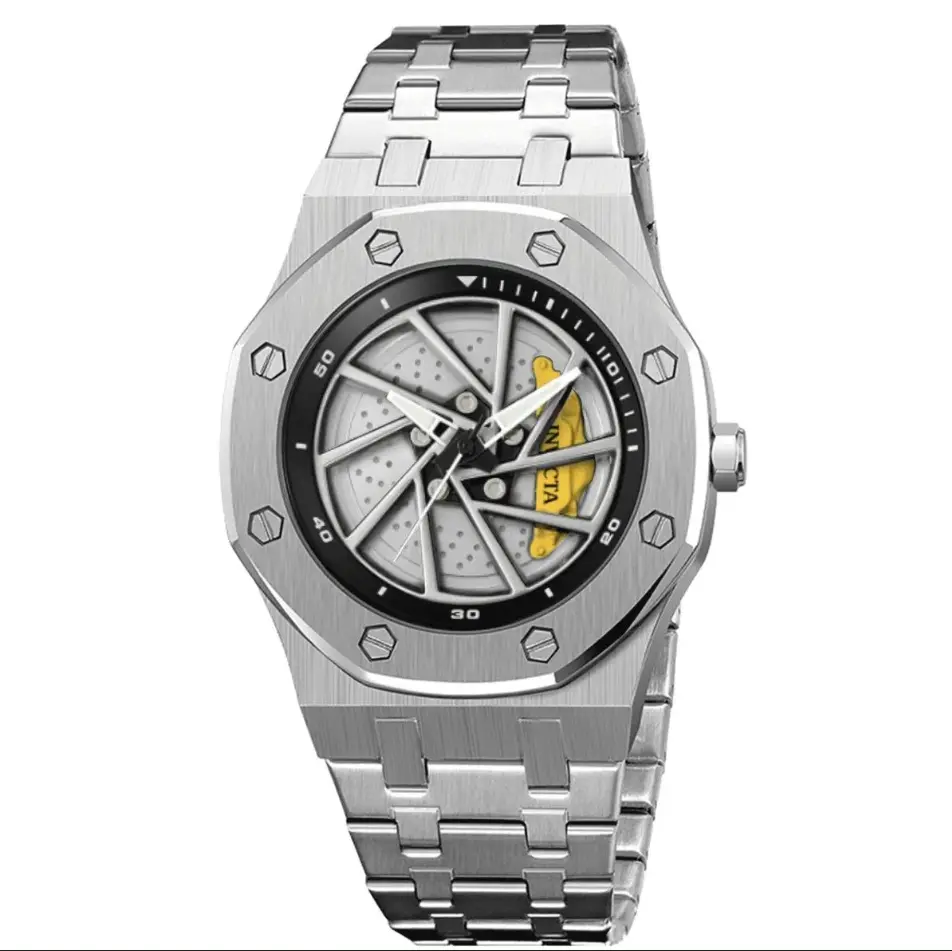 Invicta Speedway Rim Men's Watch - 42mm, Steel (69487)