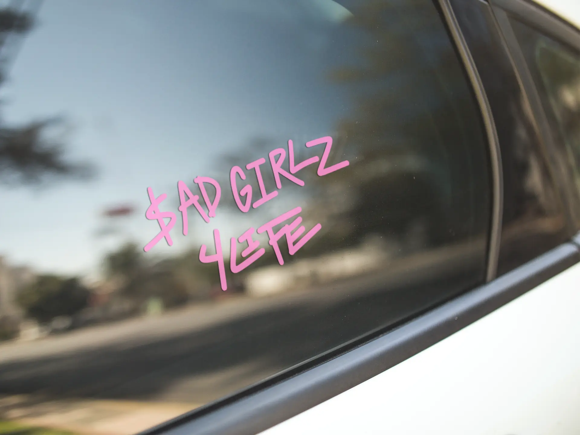Sad Girlz 4 Life Vinyl Decal Junior H for car, laptop, Stickers
