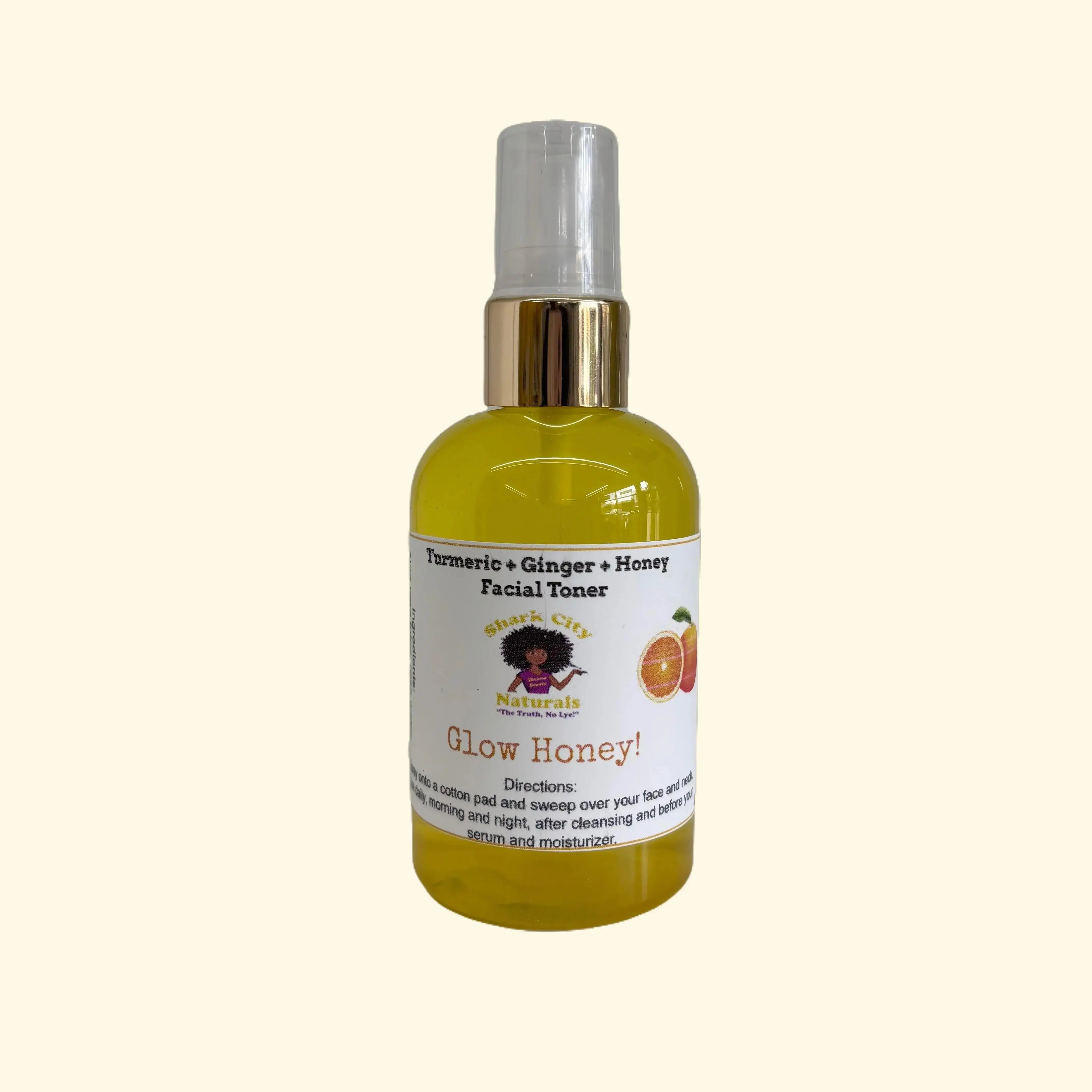 Glow Honey Facial Toner | Turmeric + Ginger + Honey