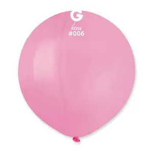 Solid Balloon Rose G150-006 | 25 balloons per package of 19'' each