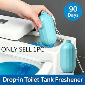 Blue Fresh Water Scented Toilet Odor Eliminator Cleaner, No Wiping Required, Liquid Form, Effective Smell Remover for Toilets