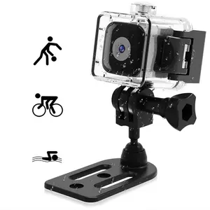 Mini Waterproof Action Camera, Rechargeable IP68 Waterproof Sports Camera with Night Vision, HD Action Camera for Scuba & Surfing Adventures, Hiking & Cycling Enthusiasts