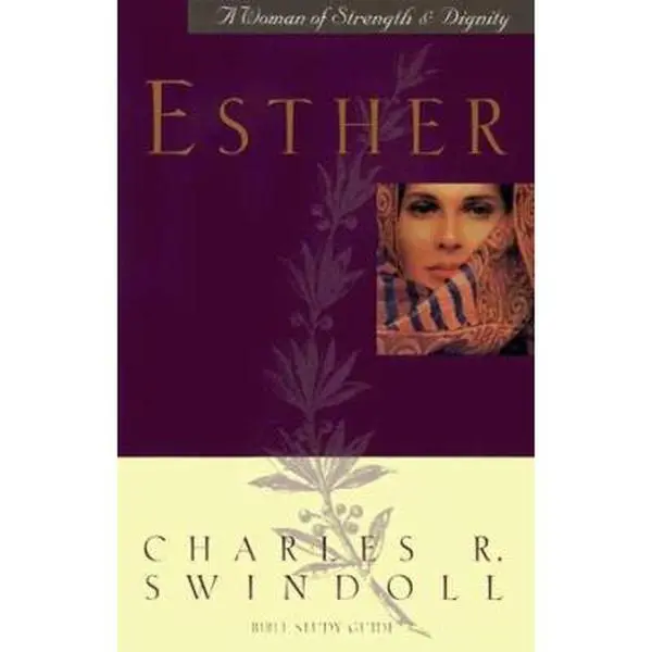 USED Book - Esther, A Woman of Strength & Dignity : A Bible Study Guide by Charles R. Swindoll (Paperback) - english