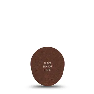Skin Tone 02 - Chocolate Dexcom G7 and Stelo UnderPatch Tape