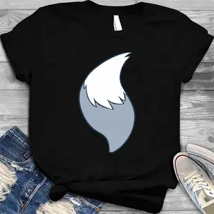 Fox Tail - Silver T-Shirt