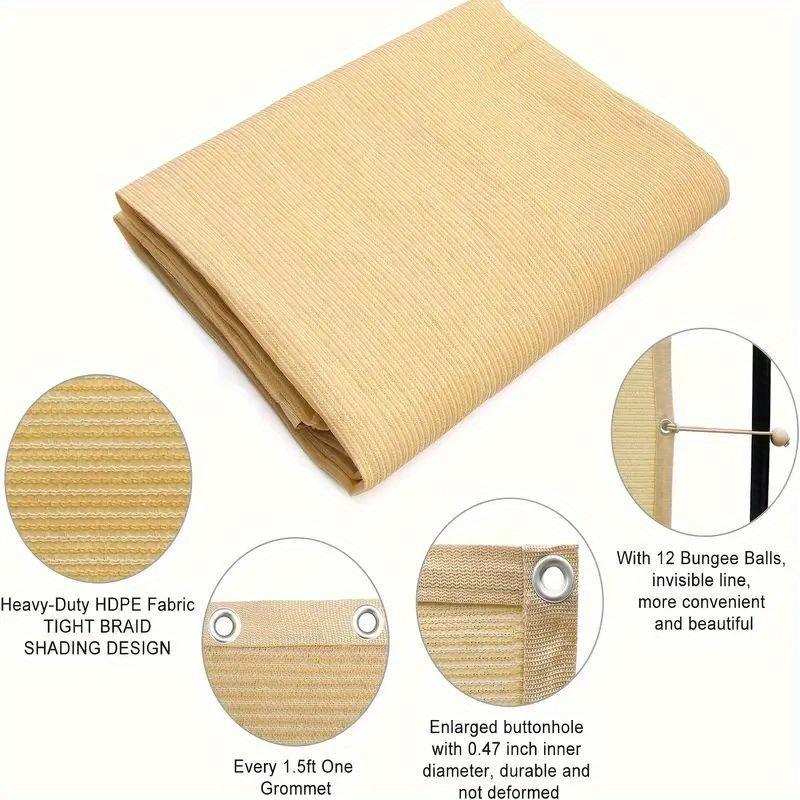 90% shading cloth, durable mesh tarp garden sunshade umbrella, shading sail for garage terrace, outdoor lawn pavilion shade shade playground shade net