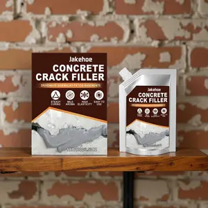 Jakehoe Concrete Crack Filler, Strong Crack Repair, Waterproof Anti-Crack, Quick Cure, Weather Resistant, Wall Floor Repair, Multi-Functional Sealant