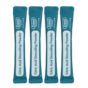 Gevi Ice Maker and Coffee Maker Cleaner & Descaler | Individually Packed for Each Use | Organic Citric Acid Descaling Powder