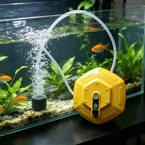 Rechargeable Floating Aerator - IPX7 Waterproof & Sealed, Magnetic Charging Port, 3-Speed Adjustable, 14H for Fishing Trips & Emergencies