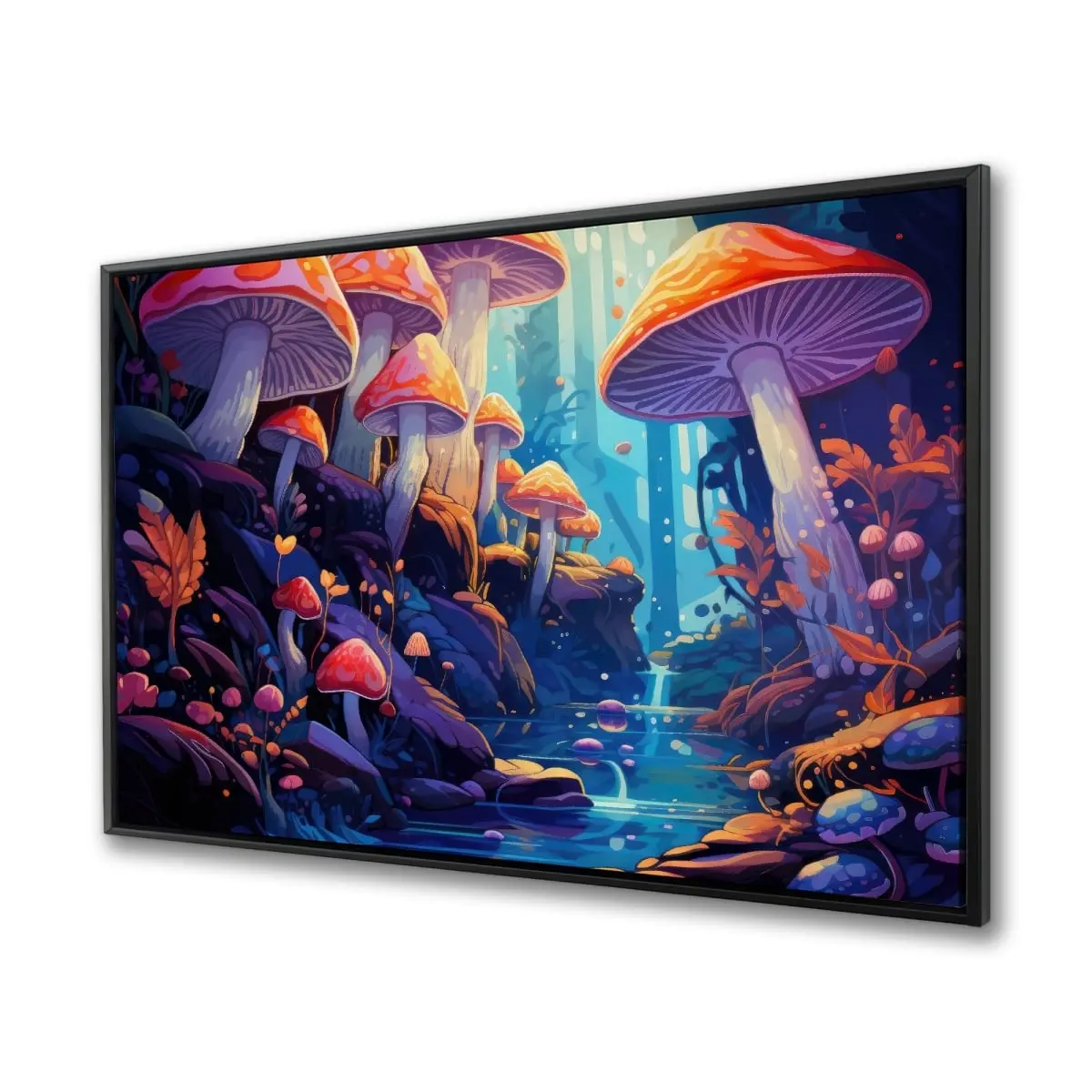 Pictorem C1FC3648D0ERZK 36 x 48 in. Take A Look at That - Red Framed Canvas Wall Art for Home Decor