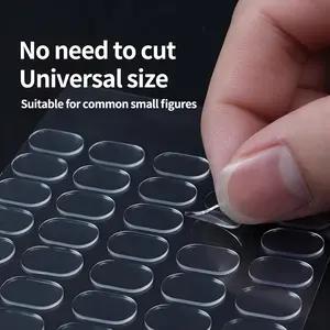 100 Pcs Stickers, Clear Removable Mounting Double Sided Sticky Tack for Wall Hanging, Balloons, Festival, Non-Marking Sticky Dots for Home, Office