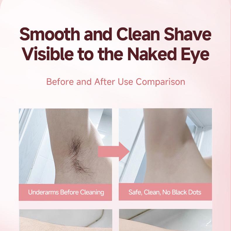 OES Electric Hair Remover Painless Epilator for Women, Portable Facial & Body Shaver for Lip, Chin, Arms & Legs, USB Rechargeable Shaver for Home & Travel