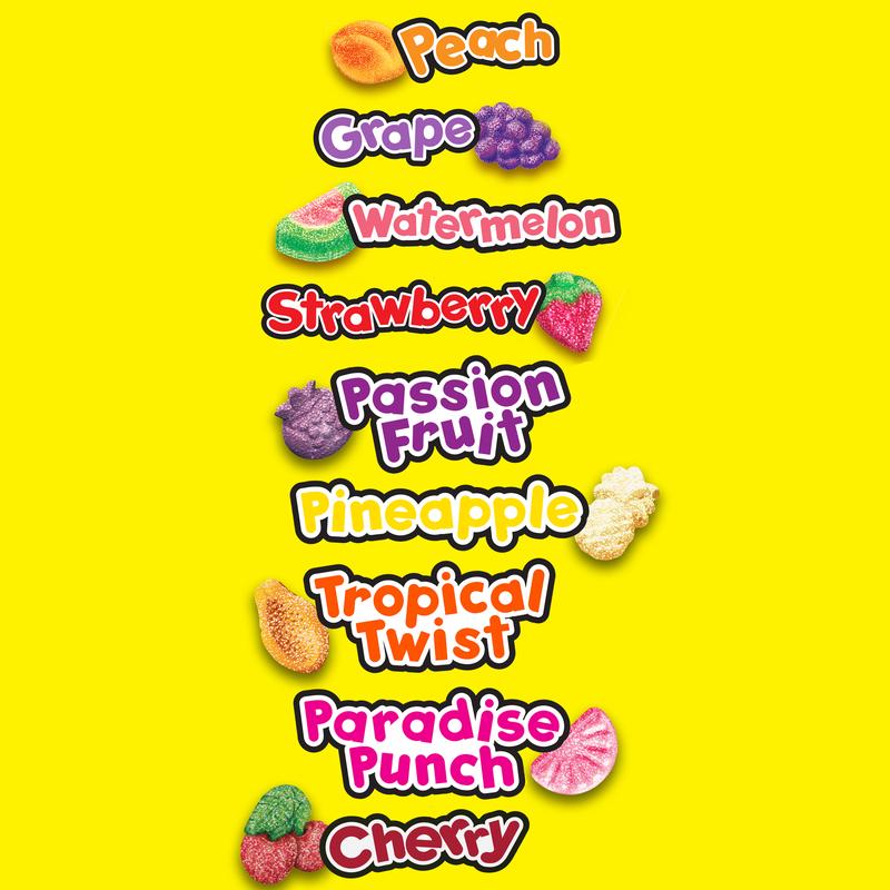 SOUR PATCH KIDS Fruits Variety Pack | Assorted Fruits Mix, Cherry, Watermelon, & Tropical Fruits Mix