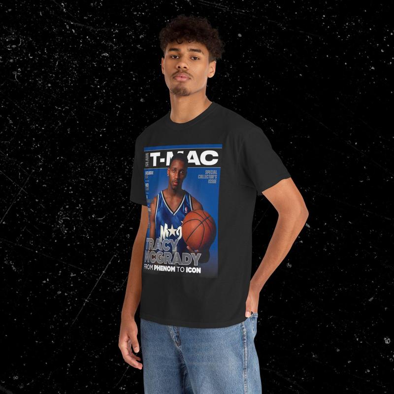 Tracy McGrady "T-Mac" Shirt, Orlando Magic NBA SLAM Cover T-Shirt, Unisex Sports Tee, Vintage Retro Basketball Streetwear, Gift For Men, Dad