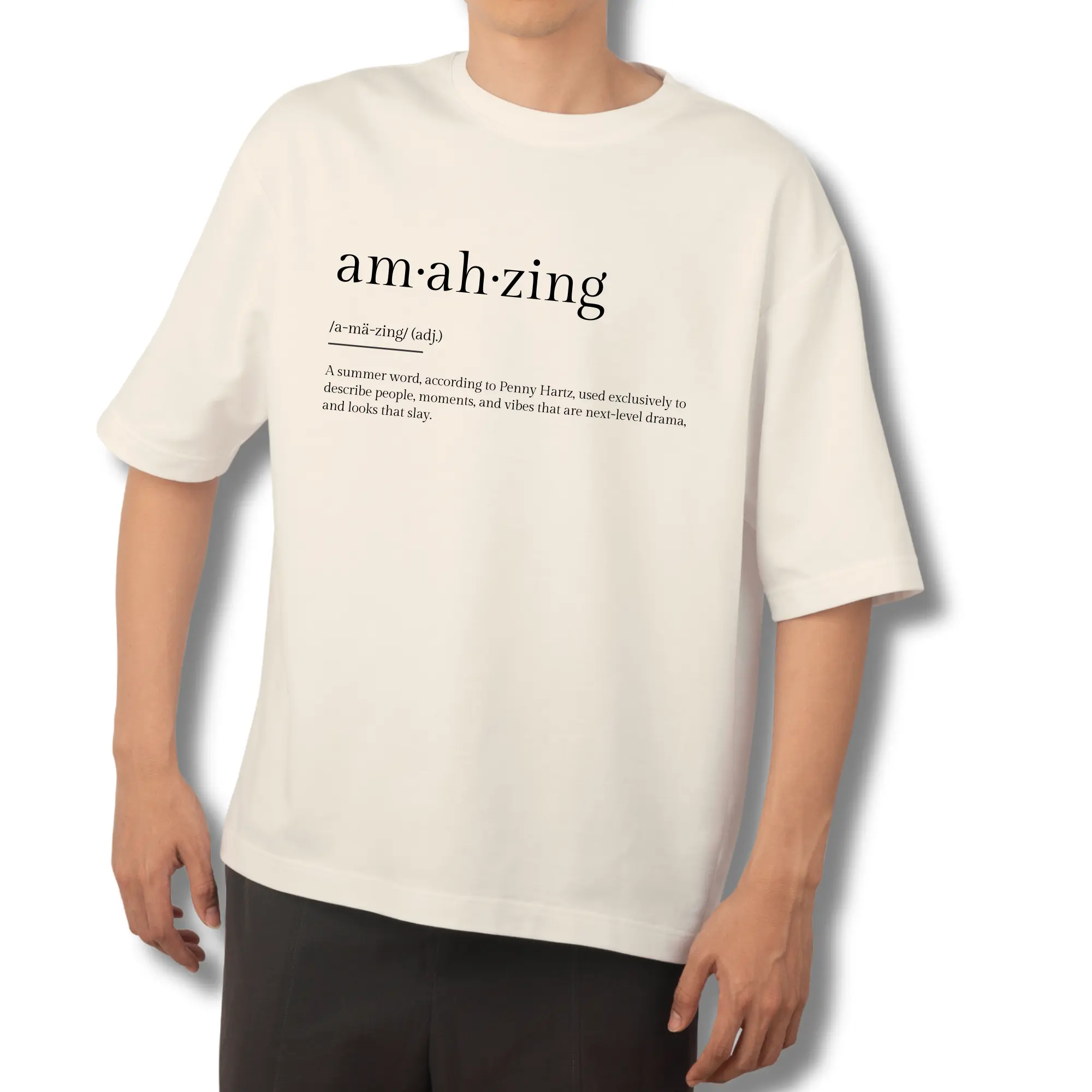AMAHZING - Unisex Oversized Tee