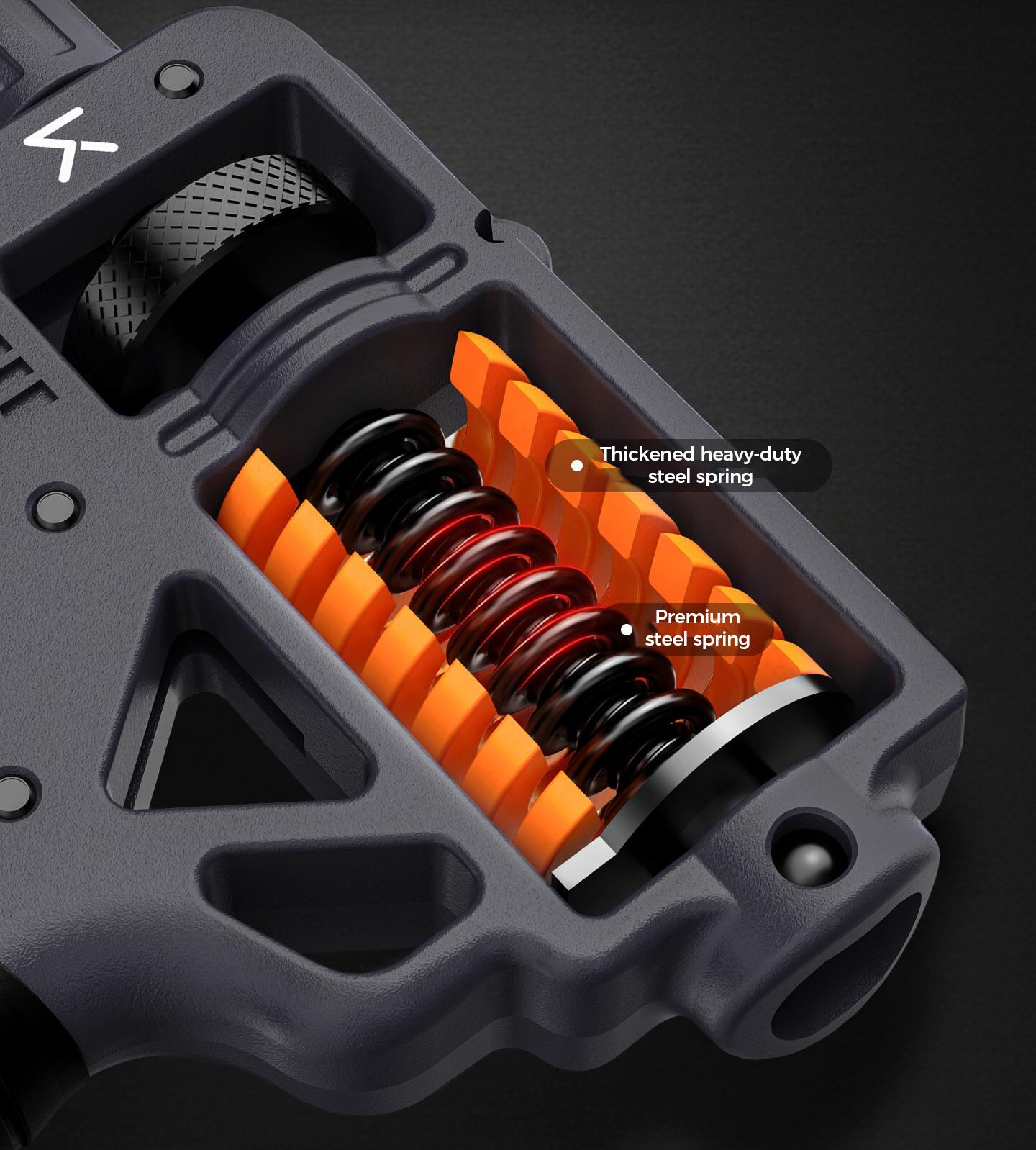 Keep H-Shaped Ergonomic Grip Strengthener, Adjustable 10-660LBS Resistance, for Muscle Relaxation, Forearm Training, Hand Therapy & Stress Relief