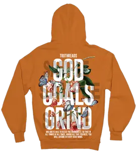 God Goals Grind Hoodie ,Sweatshirt,  Women, Men Uninsex Graphic Hoodie, Graphic Christian Tee, Christian Hoodie, Tee