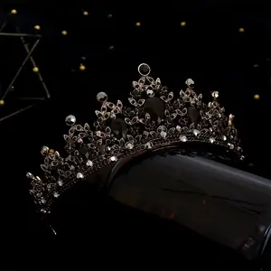 Black tiara crown for women , Birthday gift ,Christmas gift ,Anniversary present ,graduation gifts ,costume