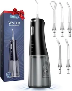 Onlyone Rechargeable Cordless Water Flosser with Adjustable Water Pressure for Daily Oral Care, Power Dental Flosser for Home and Travel Use, Portable Oral Irrigator for Sensitive Gums and Braces Care