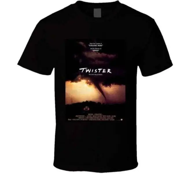 Twister Movie Poster T-Shirt – Iconic Disaster Film Graphic Tee
