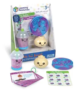 Learning Resources Bubble Tea Break Sensory Set – Fidget Activity for Social-Emotional Learning, Supports Focus, Calm, and Self-Regulation, Ages 3+, Great for Home, Classroom & Therapy