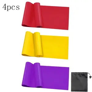 Resistance Bands Set, Professional Long Exercise Bands for Arms, Shoulders, Legs and Butt, Workout Stretch Bands for Gym, Yoga, Durable Stretching Band