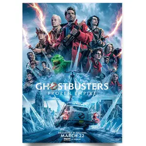 Ghostbusters Frozen Empire Movie Poster 2024