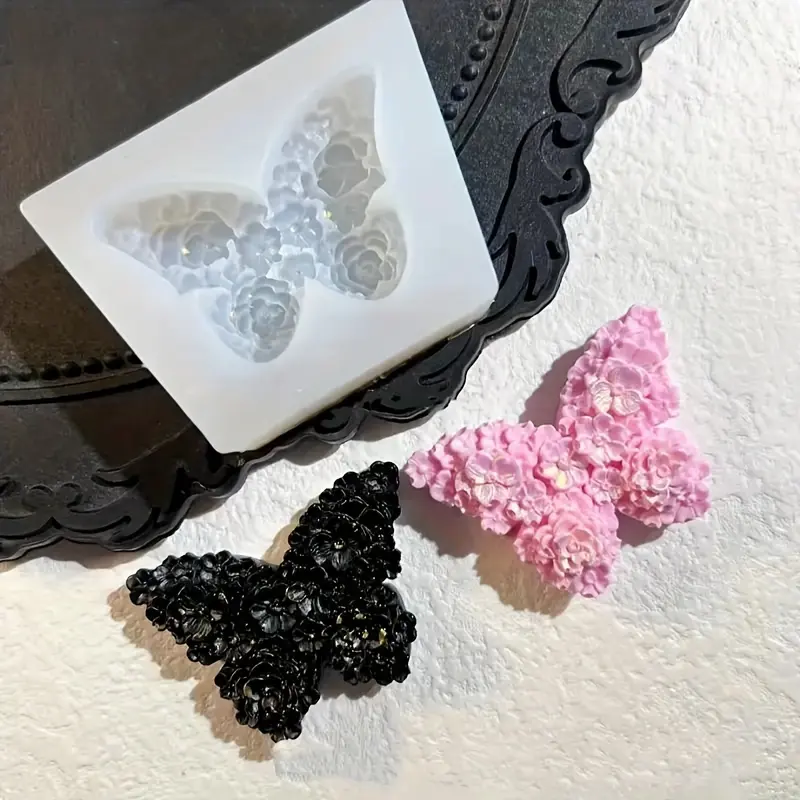 3pcs Butterfly Silicone Mold For Decorating - DIY Resin Candle Mold & Home Decor Crafts