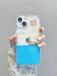 Back to school iPhone case season surfing bear phone case for iPhone 15 14 pro max Accessories Cover