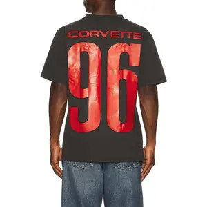 Philcos Corvette 63 Tee in Black Pigment