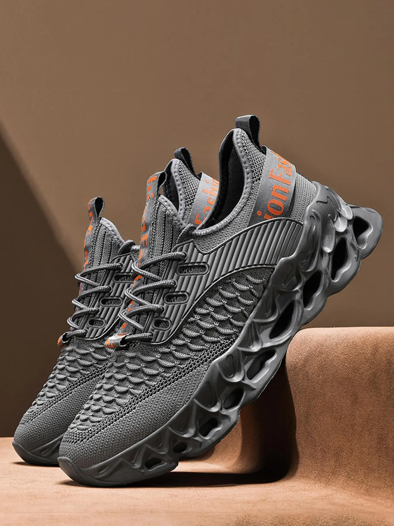Men's Letter Print Tape Design Training Shoes, Casual Sporty Breathable Comfortable, Fashionable Workout Sneakers for Daily Wear, Casual Running Footwear, Athletic Running Shoes, Sports Running Shoes, Athletic Running Trainers, Trendy Running Shoes