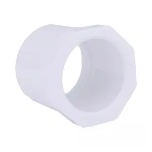 Charlotte Pipe Schedule 40 PVC Reducing Bushing – 1-1/4 in. Slip x 1 in. Slip | Durable Plumbing Fittings