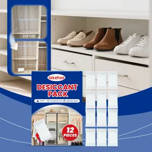 High-Capacity Moisture Absorber - See The Water Collection! Fights Damp & Musty Odors in Closets, Anti-Mold & Deodorizing, Dehumidifier for Home