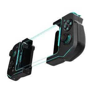 Turtle Beach Atom Mobile Game Controller with Bluetooth for Cloud Gaming on Android Mobile Devices with Compact Shape, Console Style Controls & Low Latency Bluetooth - Black/Teal