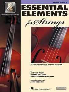 USED-Essential Elements for Strings Book 2 with Eei Violin Sheet Music and Online Audio Hal Leonard by Gillespie, Robert (Paperback)