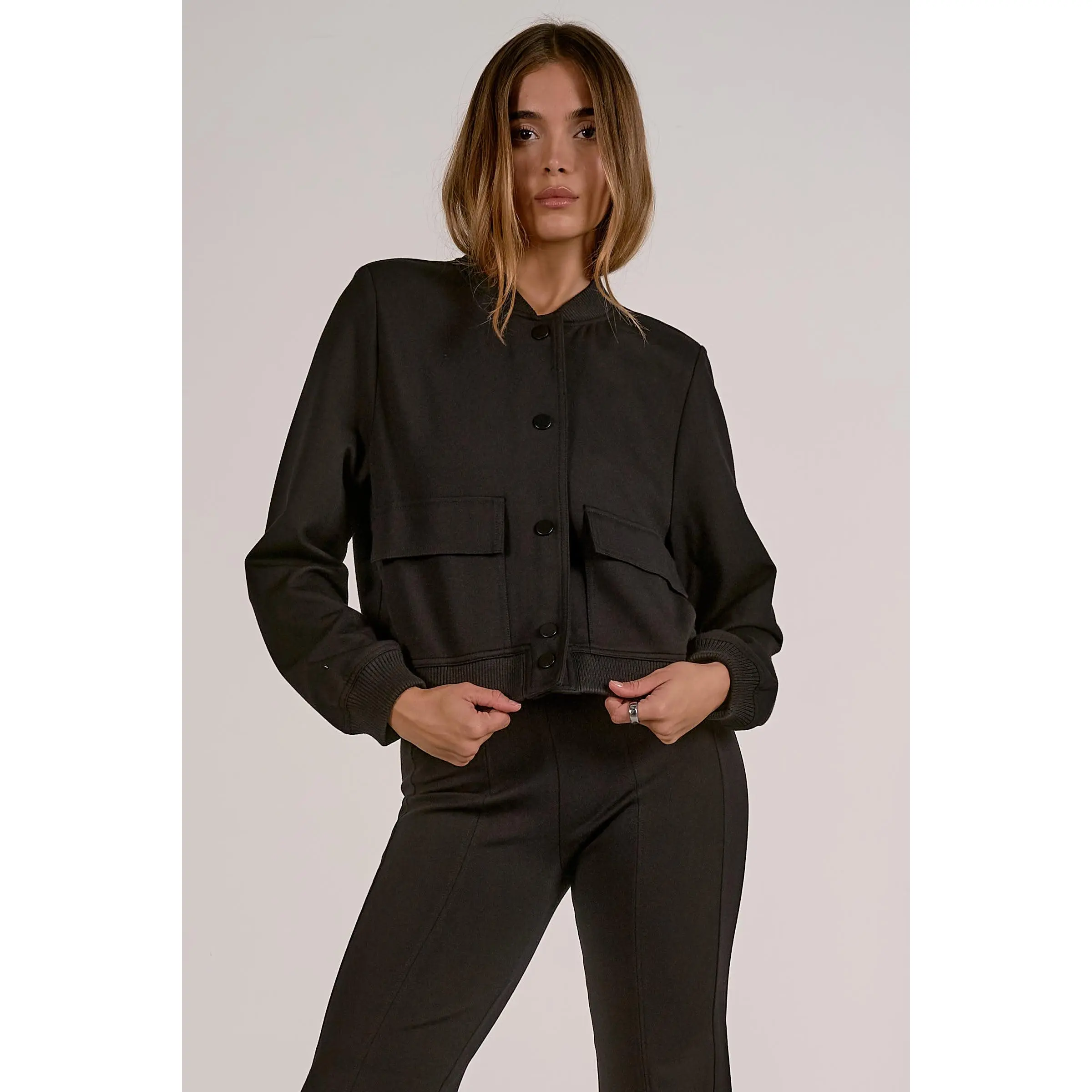 Simone Bomber Black