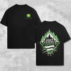 John Deere Graphic T-Shirt For Men, Vintage Farm Life Tee, Country Boy Shirt, Farmer Tractor Hoodie, Nothing Runs Like A Deere Sweatshirt , Blue Collar Workwear Streetwear, John Deere Logo Shirt, Agriculture Gift For Him Dad