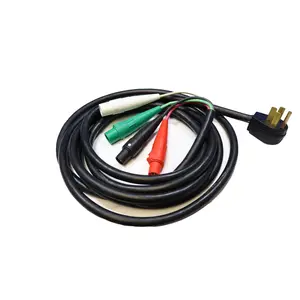 AUVI CamLock Cable #8 AWG-Rated 4-Wire Banded (25')