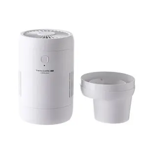 TWIN CARE MINI Air Purifier, CAR Air Filter Cleaner With USB Connectors and 3-in-1 True HEPA Filter For Cars, Trucks, Motor Vehicles , Table, Bedroom, Bathroom Air purifiers, Dual Motor, Twin Fan, Three Mode