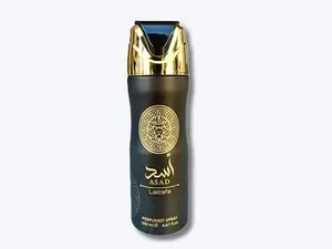 LATTAFA ASAD DEODORANT PERFUMED SPRAY 6.6FL.OZ Body Care Scent Body Care Fragrance Gentle Pack Comfort Cosmetic Aroma Daily Scented Cleanser
