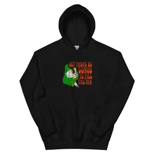 Dead Head Wiz with Crystal Ball loves Ripple Unisex Hoodie
