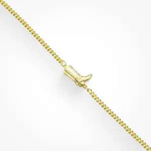 EVRY JEWELS Gold or Silver Plated Stainless Steel Women's Hypoallergenic Western Wednesday Bracelet
