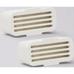 SmartSpin Litter Box Deodorizer Refills (2-Pack) - Powerful Odor Control with Fresh Essential Oils, Neutralizes Litter Box Smells, Long-Lasting Replacement Cartridges