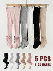 Women's Spring & Fall Casual Plain Basic Fitted Leggings, Comfortable Medium Thickness Pantsuit Set, Perfect for Daily Wear, Versatile Fashion Choice, Cute